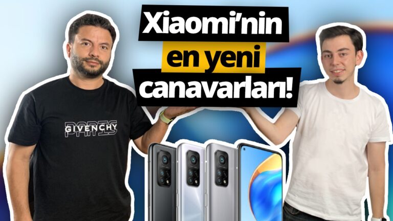 Xiaomi yeni canavarlarını tanıttı!