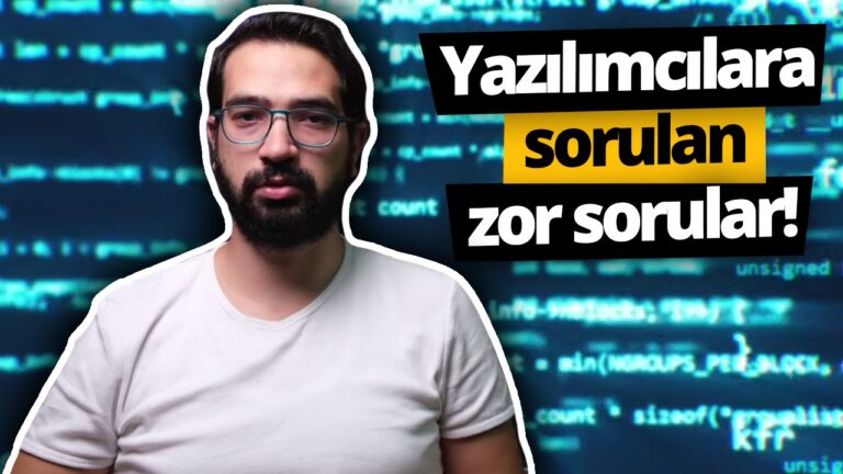 Yazılımcılara sorulan zor sorular