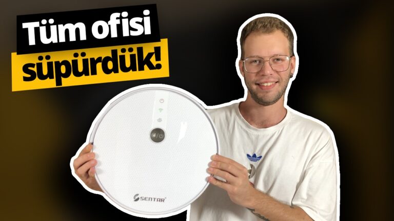 Sentar Mop 1S Robot Süpürge incelemesi