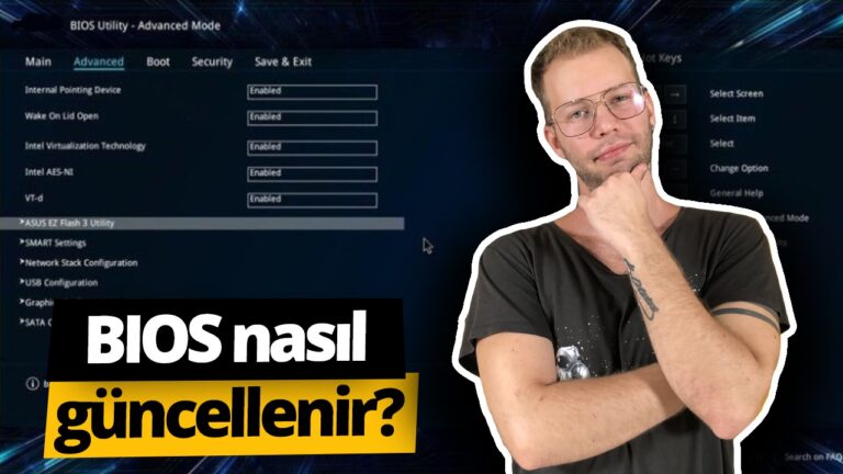 Anakart BIOS güncellemesi nasıl yapılır?