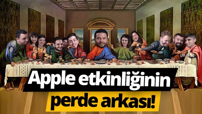 iPhone 12 canlı yayınının perde arkası! – vLog