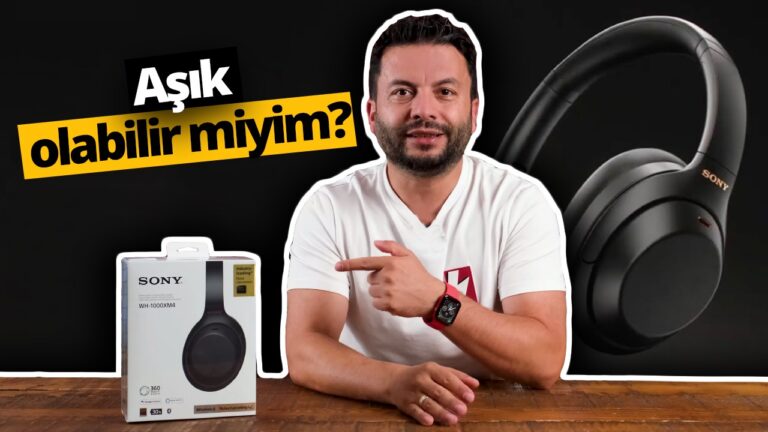 Sony WH-1000XM4 efsane kulaklık elimizde!