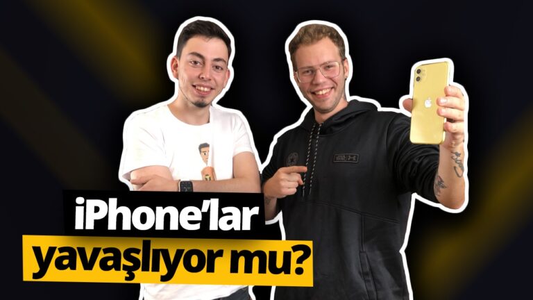 iPhone güncellendikçe yavaşlar mı denedik!