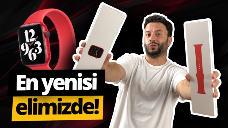 Apple Watch Series 6 SDN ofisinde!