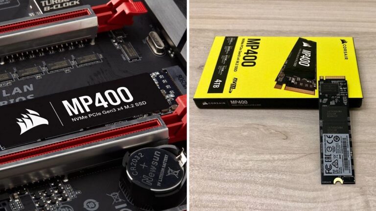 Corsair yeni MP400 m.2 NVMe SSD’lerini tanıttı!