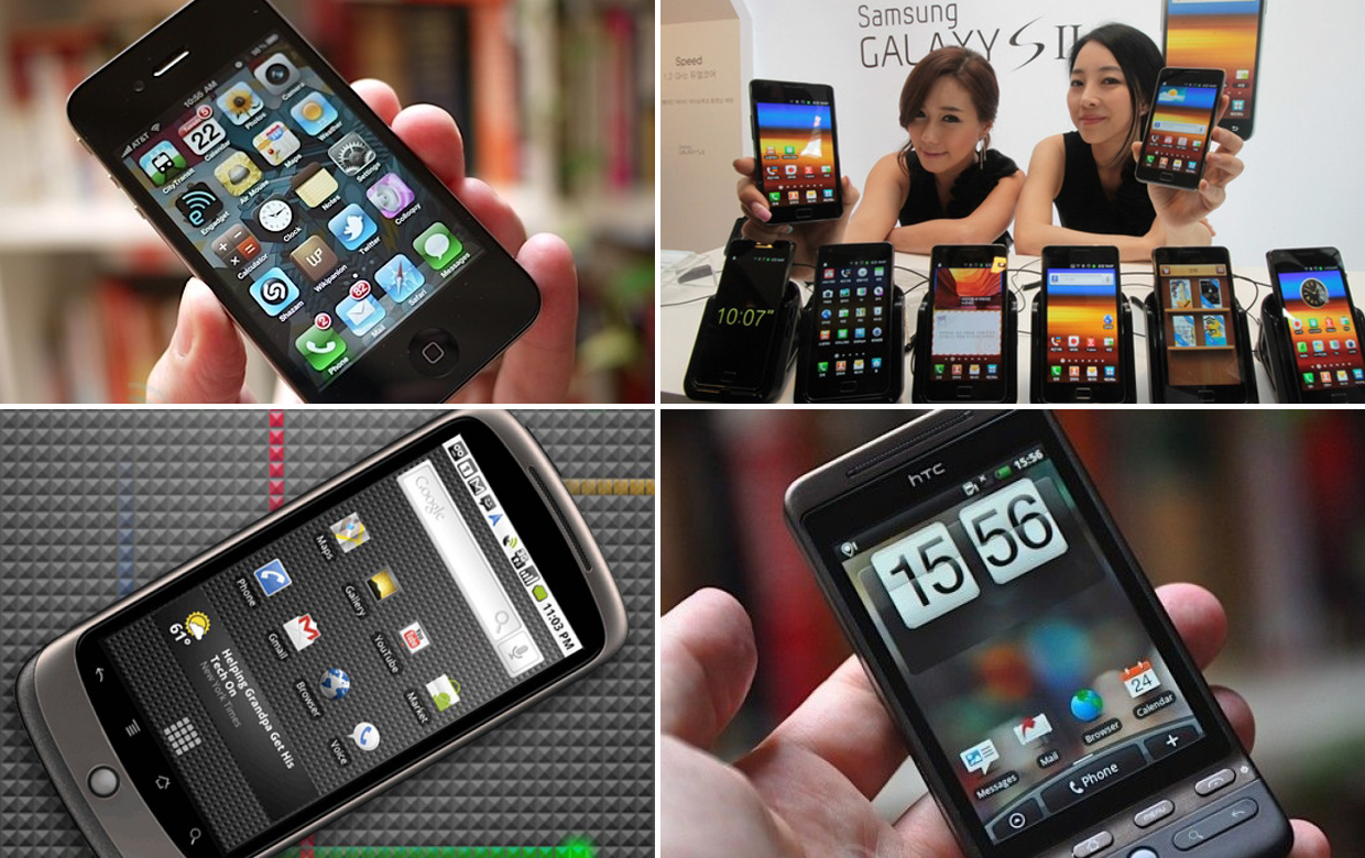 akıllı telefon, akıllı telefon modelleri, android akıllı telefon modelleri, iphone 4, Galaxy s