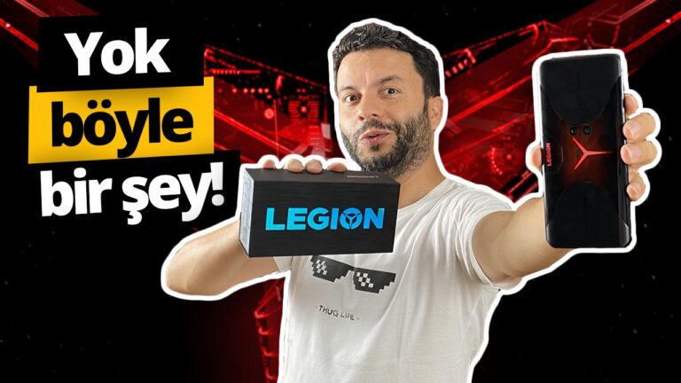 Efsane telefon Lenovo Legion Pro elimizde!