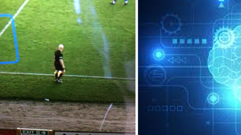 Futbol maçında yapay zekanın ilginç hatası
