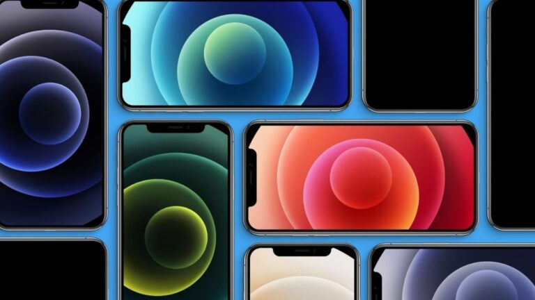 iPhone 12 için duvar kağıtları paylaşıldı