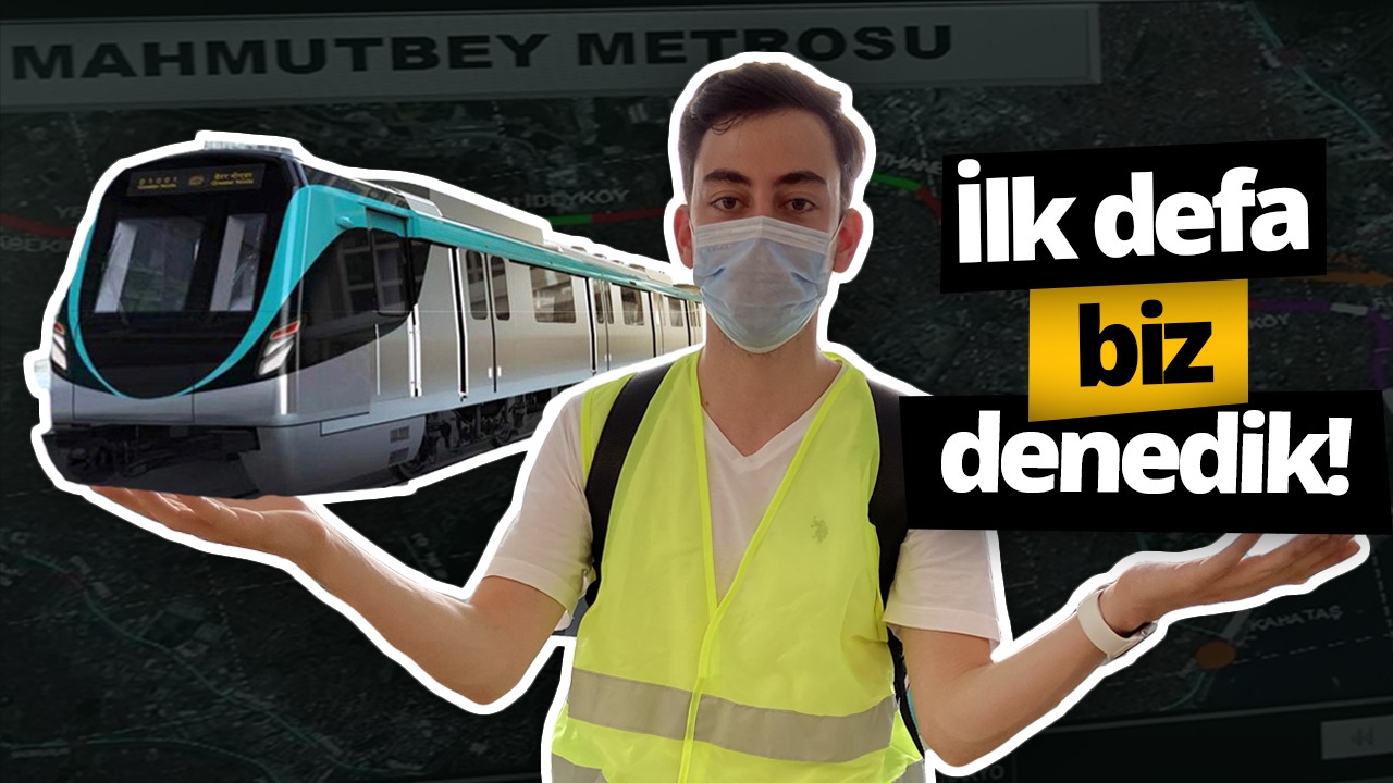 İstanbul’daki sürücüsüz metroyu ilk defa denedik!