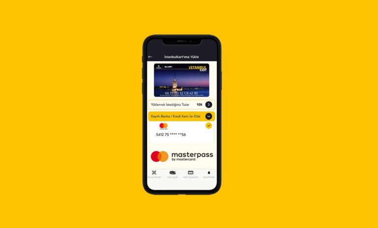 İstanbulkart bakiyeleri Masterpass ile yüklenebilecek!