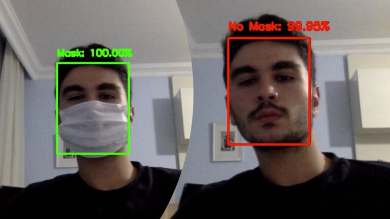 Liseli gençten maske takmayanları tespit eden yazılım