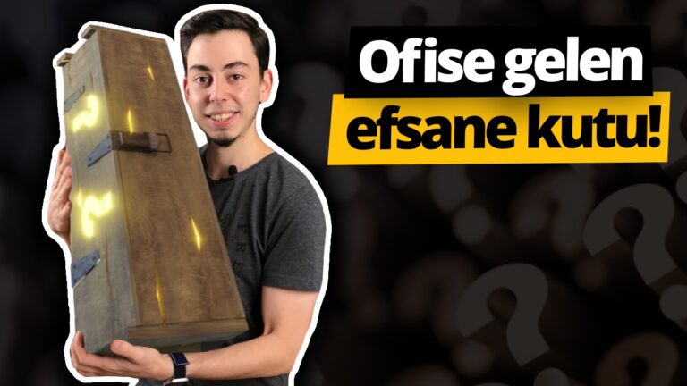 Ofise gelen efsane kutuyu açtık!