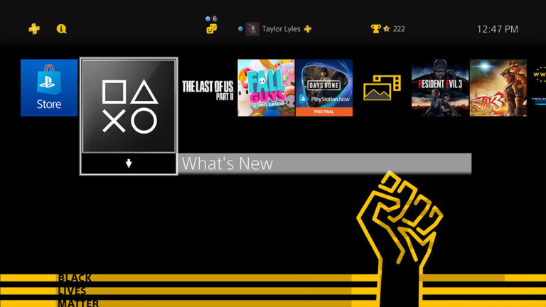 Sony’den ücretsiz Black Lives Matter teması