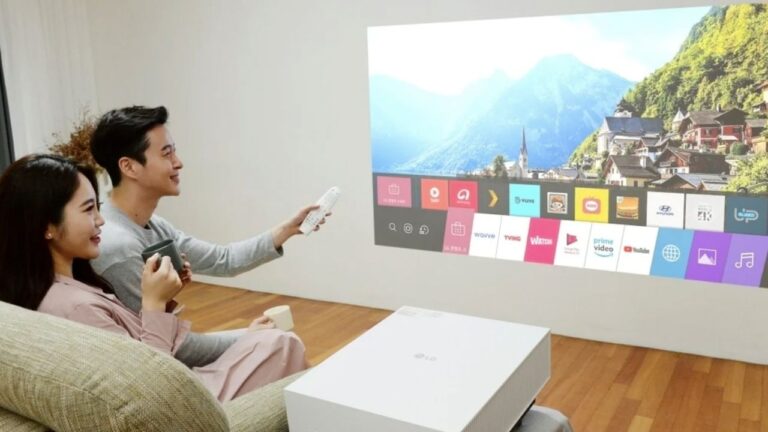 LG CineBeam Lazer 4K HU810PW-00