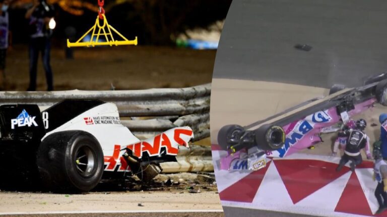 Formula 1 Bahreyn Grand Prix’sinde dehşet verici kaza