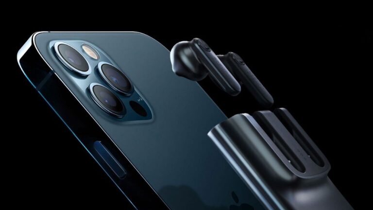 iPhone 12 MagSafe ile entegre kablosuz kulaklıklar!