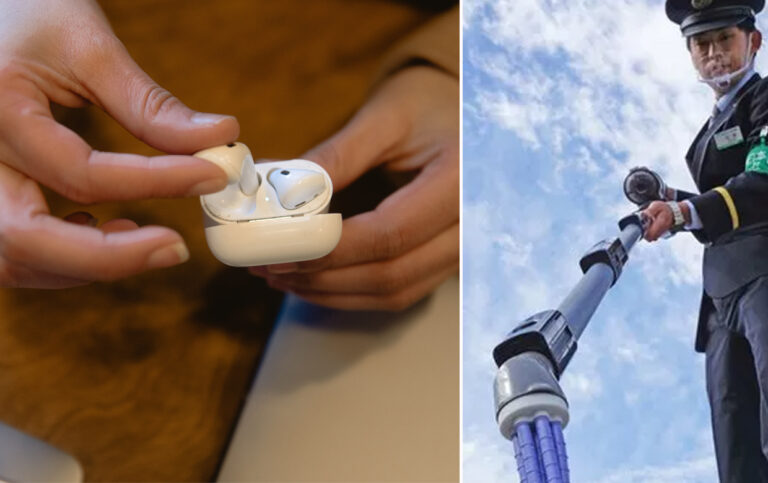 Düşen kablosuz kulaklık için Panasonic çözümü!