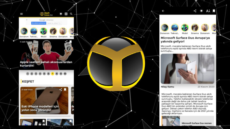shiftdelete.net mobil uygulama