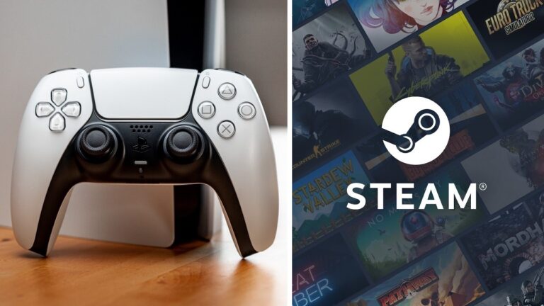 Steam PS5 DualSense desteği