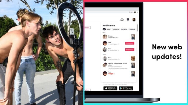TikTok’un web versiyonu için eklenen yeni özellikler