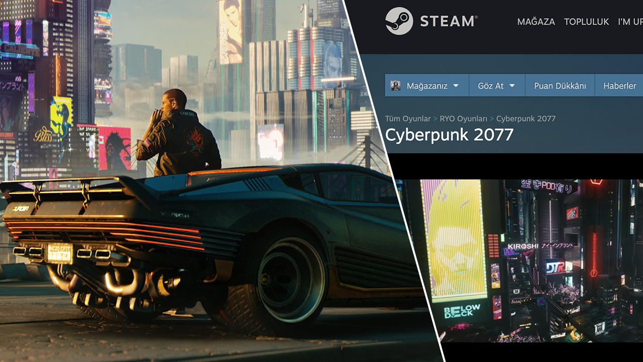 Cyberpunk 2077, Steam’de bir rekora imza attı!