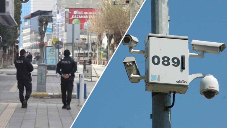 Sokağa çıkma yasağı 78 bin kamerayla denetleniyor!