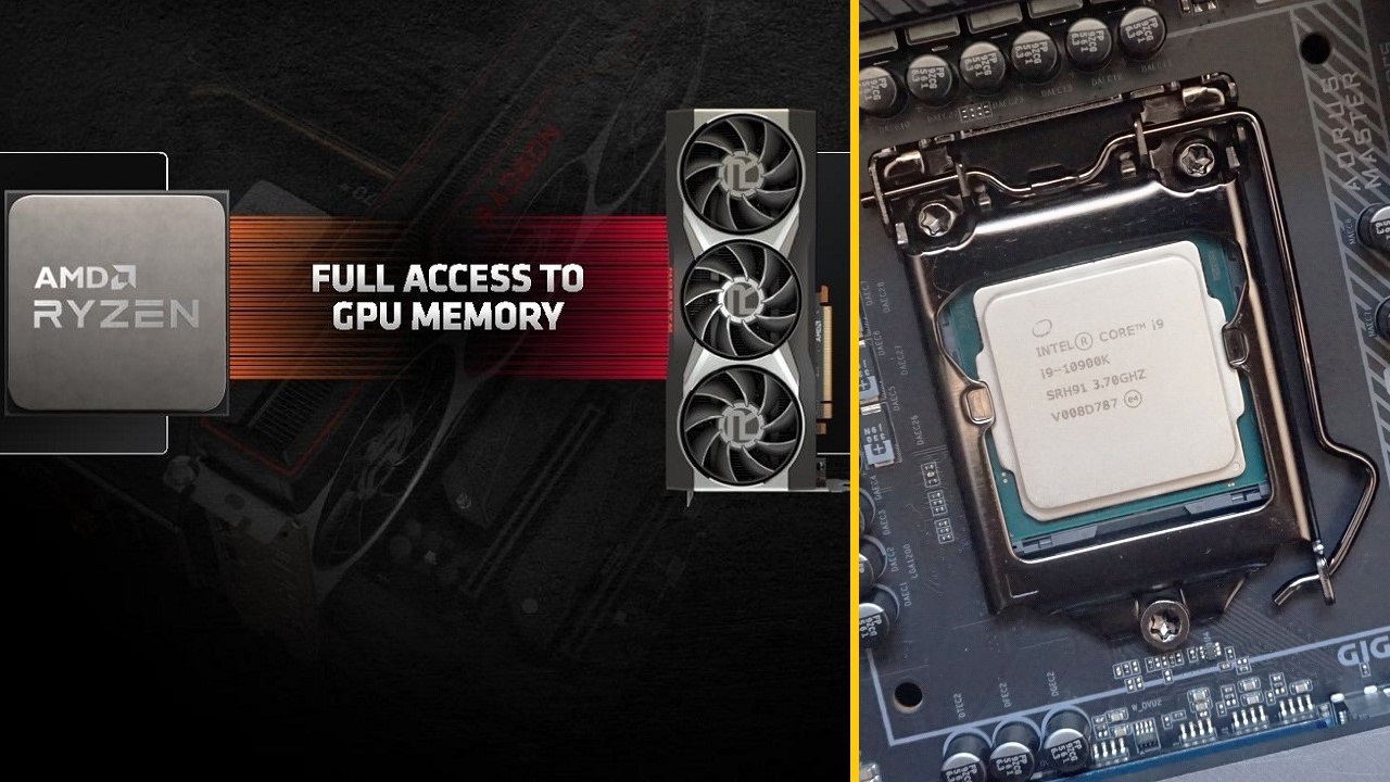 Intel AMD Smart Access Memory özelliği