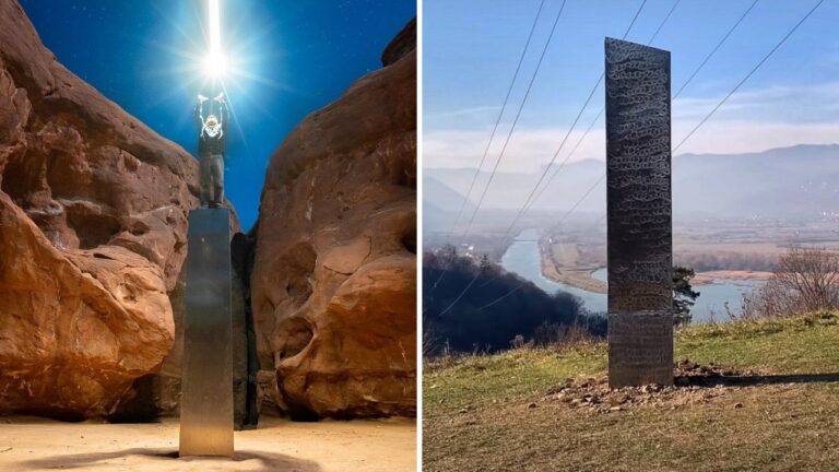 Metal monolit sosyal medya gündemine oturdu!