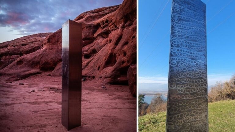 Kaybolan metal monolitlerin altından Netflix çıktı!