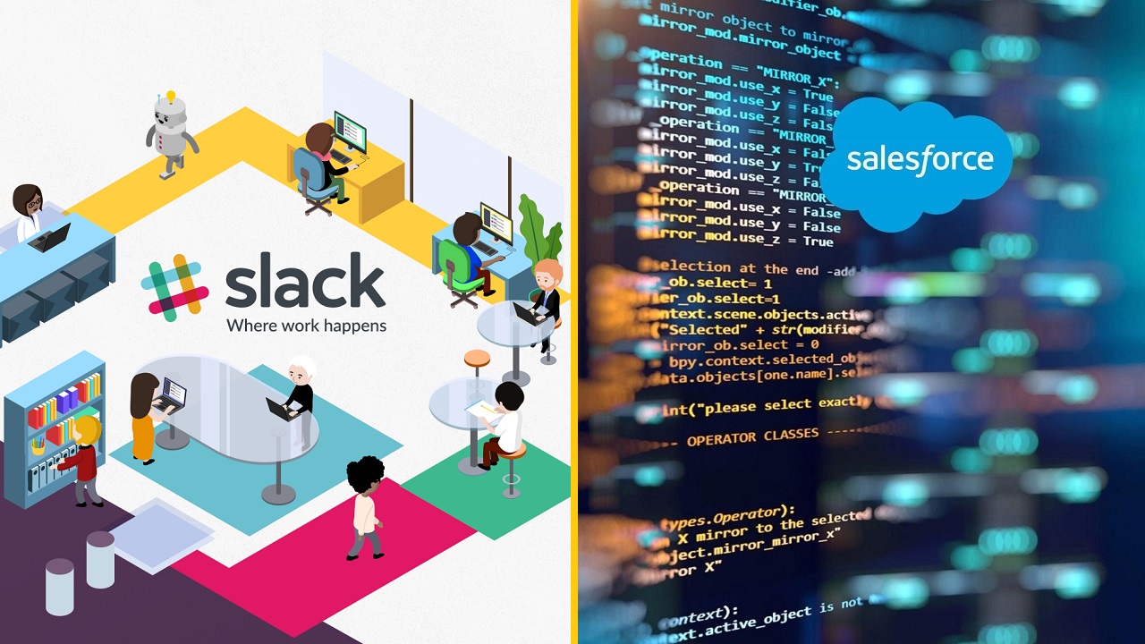 Slack Salesforce satış