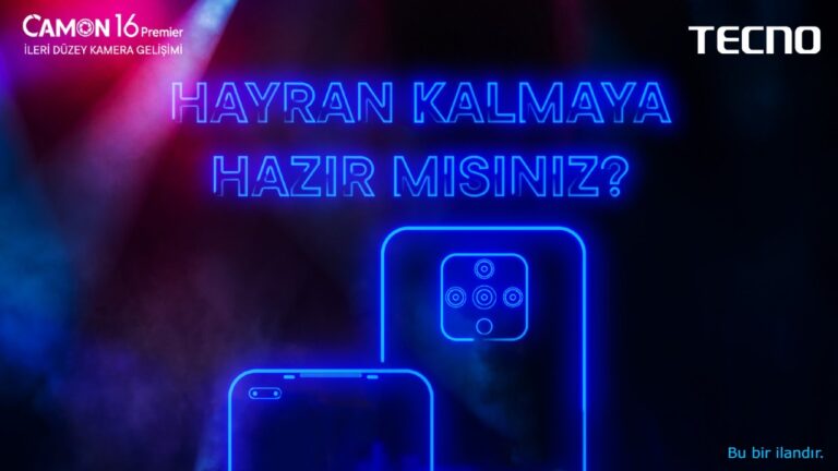 Tecno Mobile yeni modelleri ile Türkiye’de