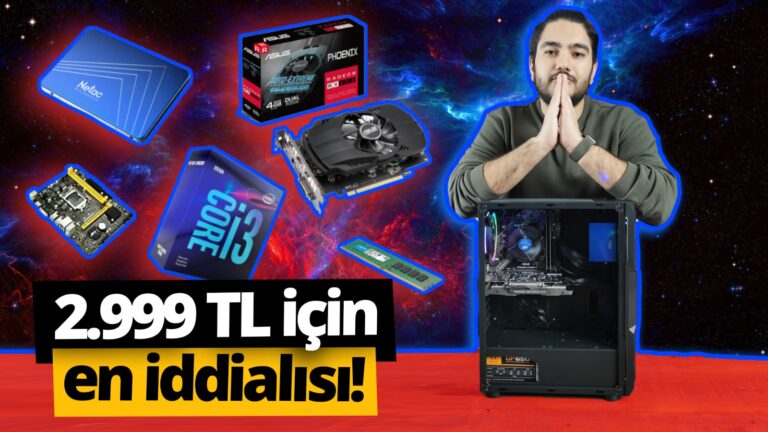 2.999 TL’ye en iyi sistemi topladık, size hediye!