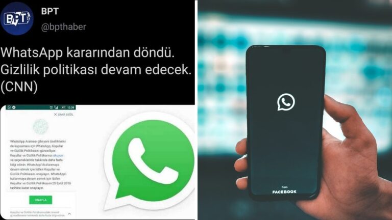 WhatsApp geri adım attı haberi asılsız çıktı