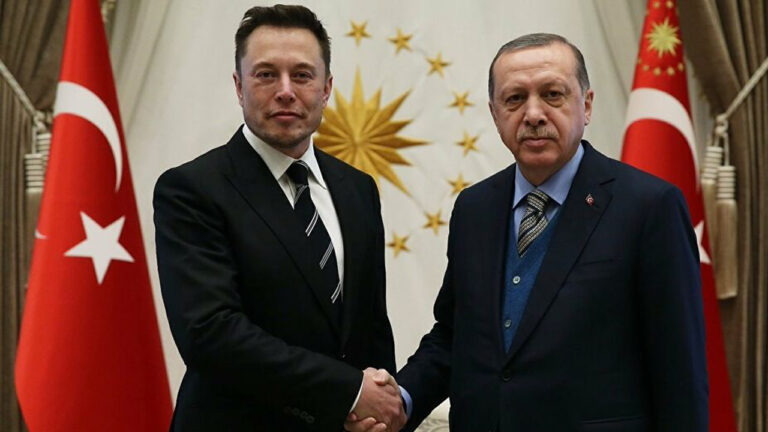 Cumhurbaşkanı Erdoğan, Elon Musk ile görüştü