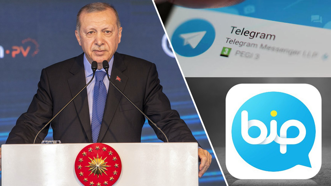 Cumhurbaşkanı Erdoğan, BiP ve Telegram kanalı açtı