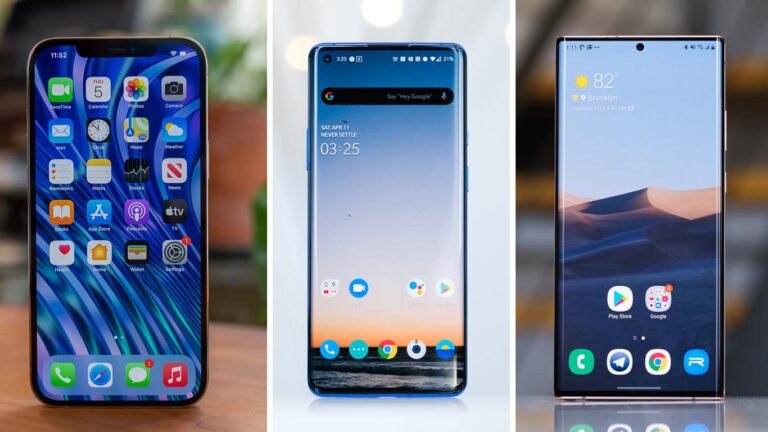 En iyi ekrana sahip akıllı telefonlar