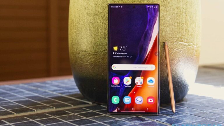Galaxy Note 20 Ultra ön kamerası DxOMark testinde