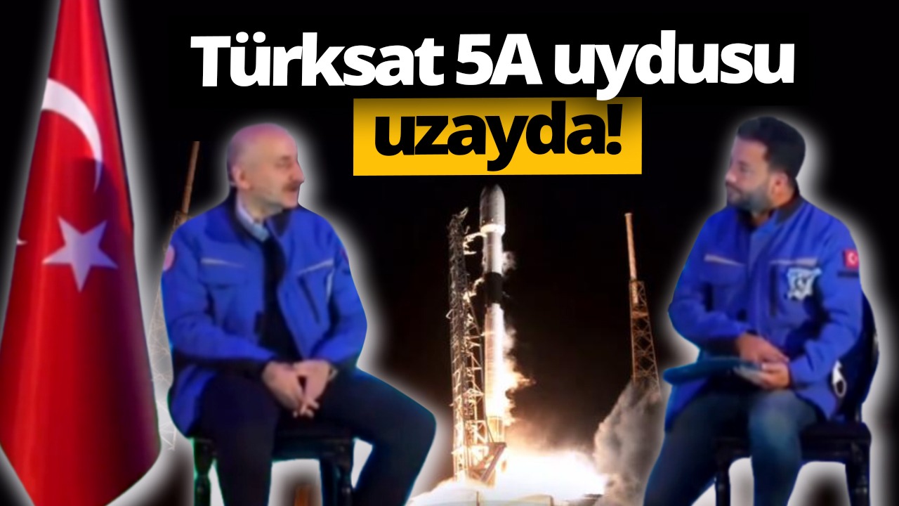 Türksat 5A uzayda! İşte tarihi anlar
