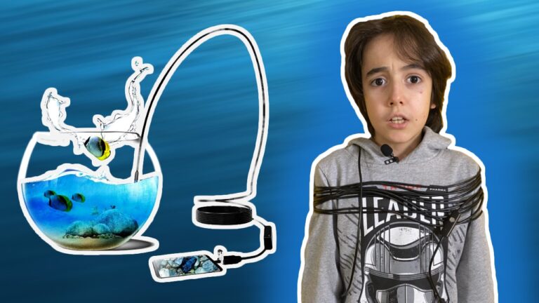 Kerem yılan kamera ile her yeri görüntüledi!