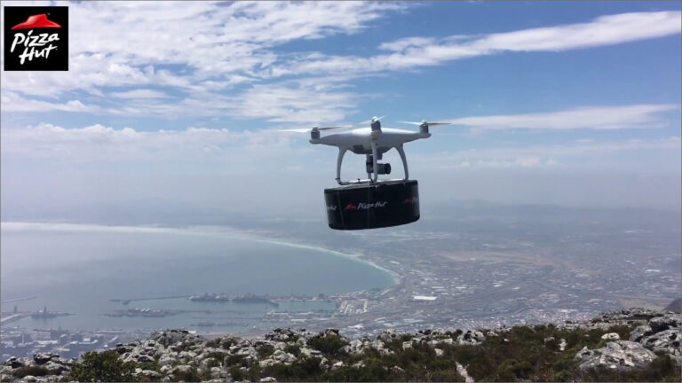 2021’de drone ile pizza teslimatına tanıklık edeceğiz