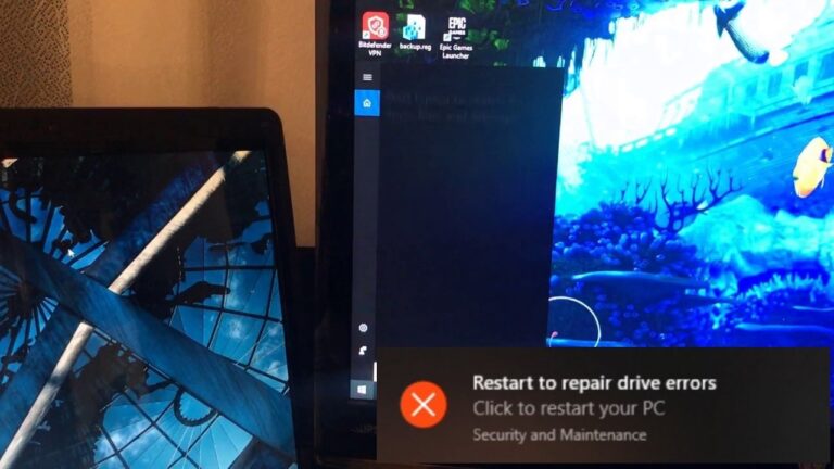 Windows 10’da bilgisayarı tık yapmadan bozan hata