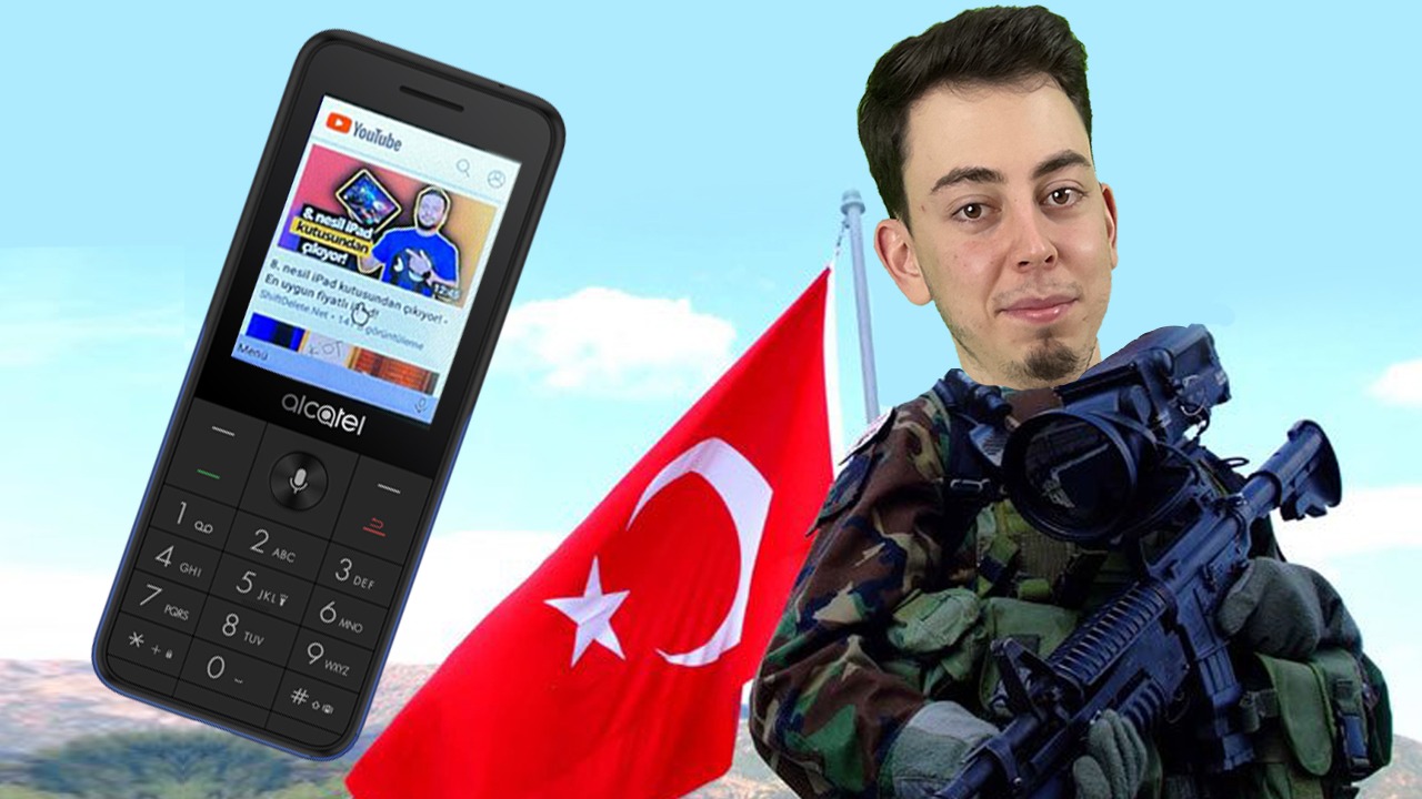 YouTube’a giren asker telefonu: Alcatel 3088 inceleme!