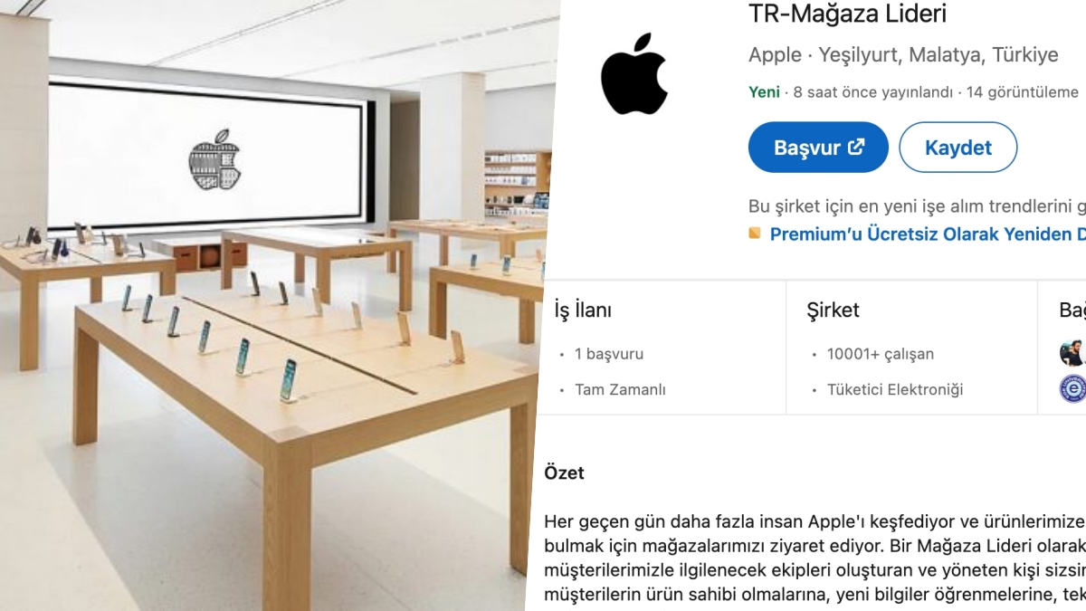 Apple’dan şaşırtan iş ilanı: Malatya!