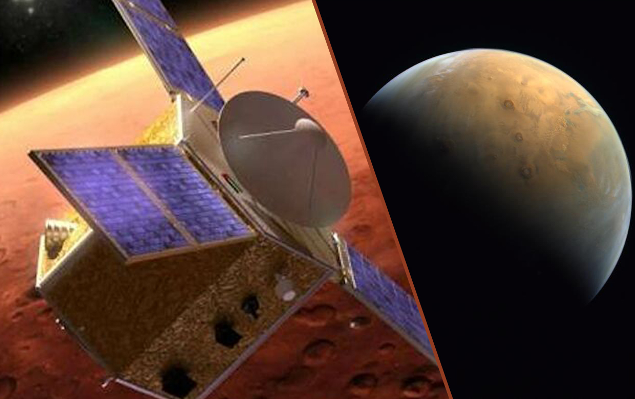ilk mars fotoğrafı, hope sondası, bae hope, umut sondası