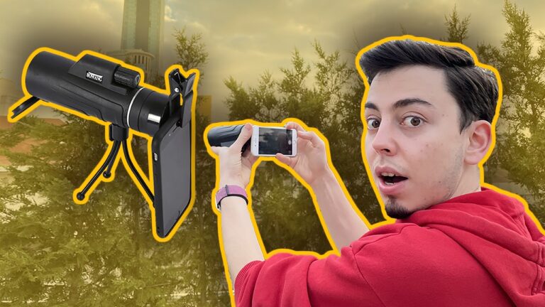 250 metre yüksekliğe zoom yapan dürbünü inceledik