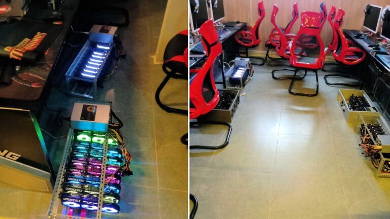 İnternet kafeler, kripto para çiftliklerine dönüşüyor