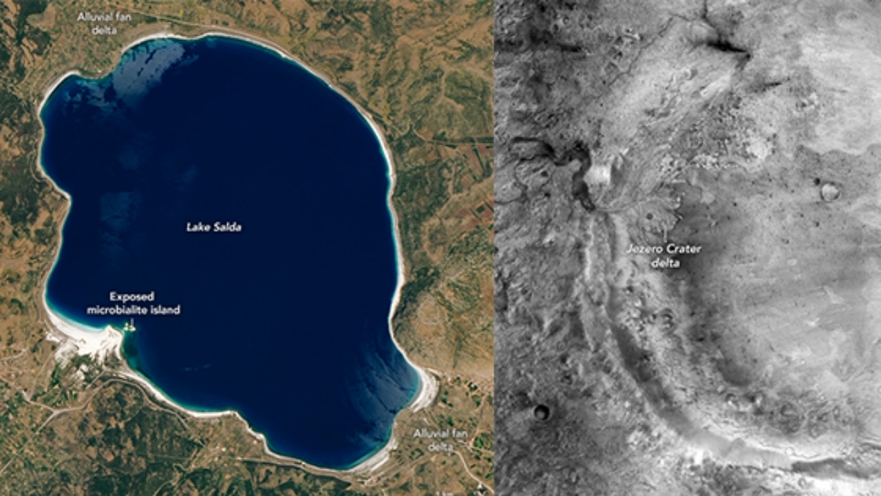 NASA, ikinci kez Salda Gölü’nü paylaştı