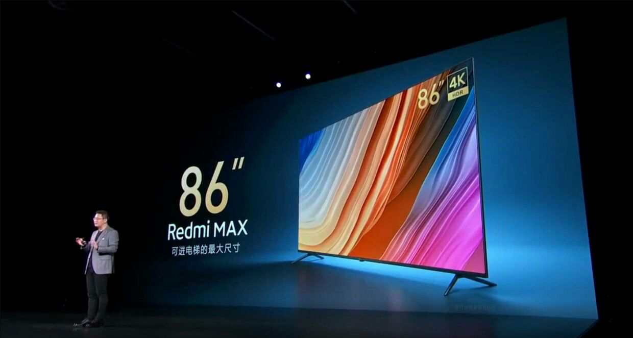 Redmi TV Max introduced: Here are the features and price