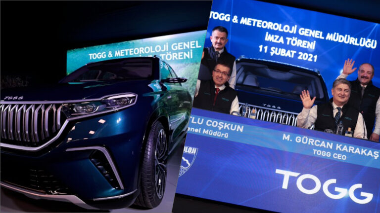 TOGG Meteoroloji’nin verileriyle tasarruf yapacak